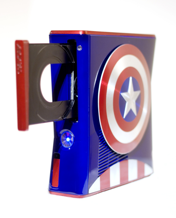 Captain America Xbox 360 Casemod