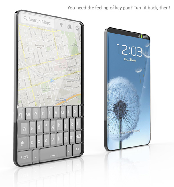 Bubble Touch Concept Phone by Seunggi Baek