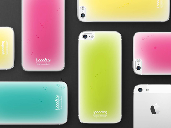 iPooding - iPhone Soft Case Design by SUMNEEDS