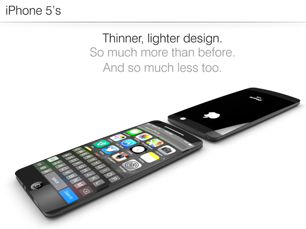 iPhone 5S Concept Curved Design by Alvaro Toledo