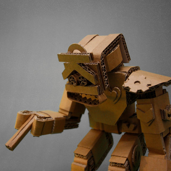 Cardboard Robots