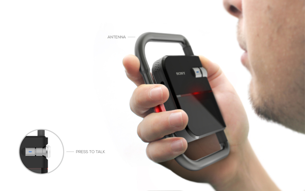 Sony TALKY New Walkie-talkie Design by Pengfei LI