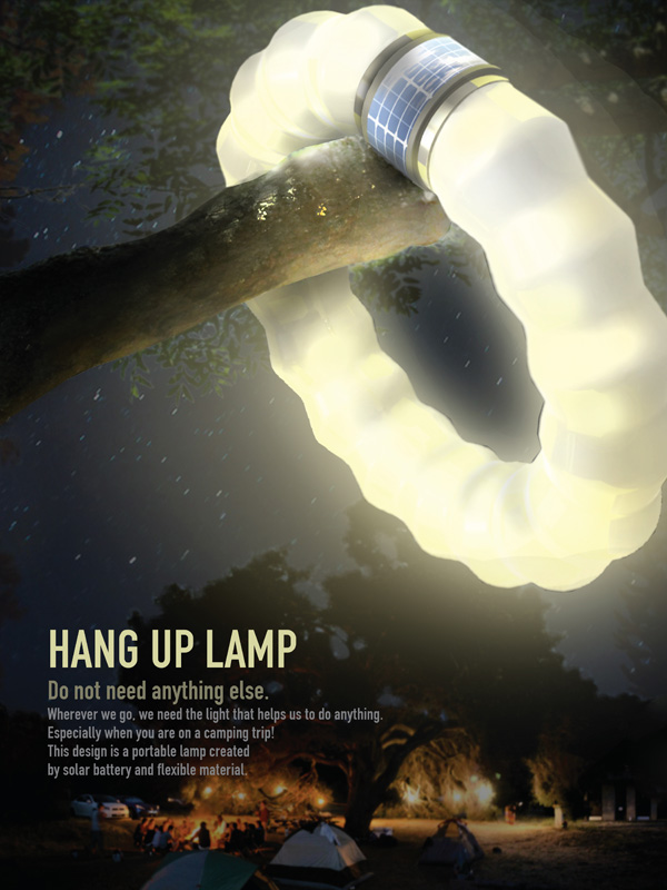 Hang Up Lamp Design by Jihyun Seo, Youjung An & Dayoung An