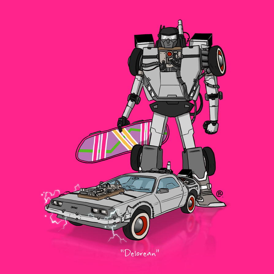 If They Could Transform - Delorean