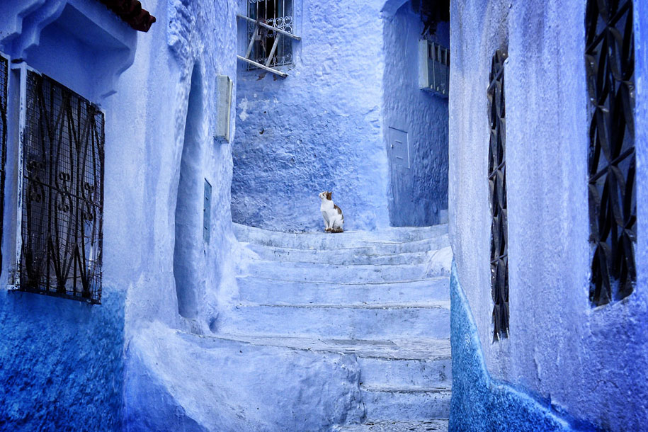 Blue Town Walls Chefchaouen Morocco