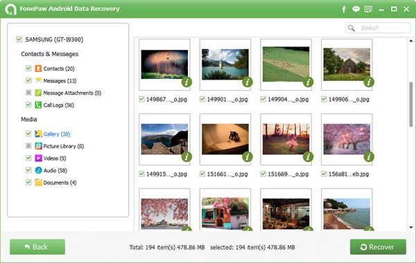 Recover Photos from Android Phone