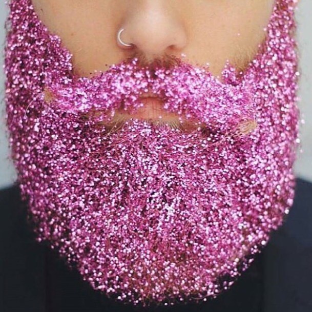 Glitter Beard Trend