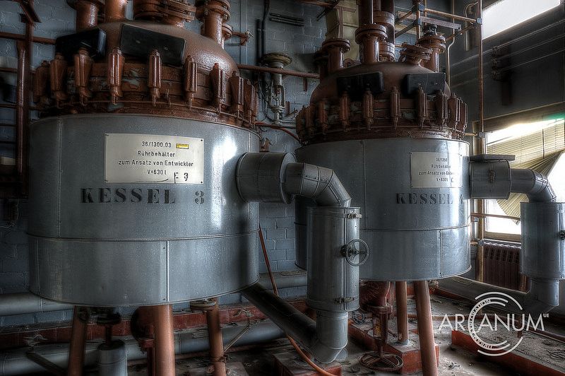 Exploring an abandoned photochemical factory